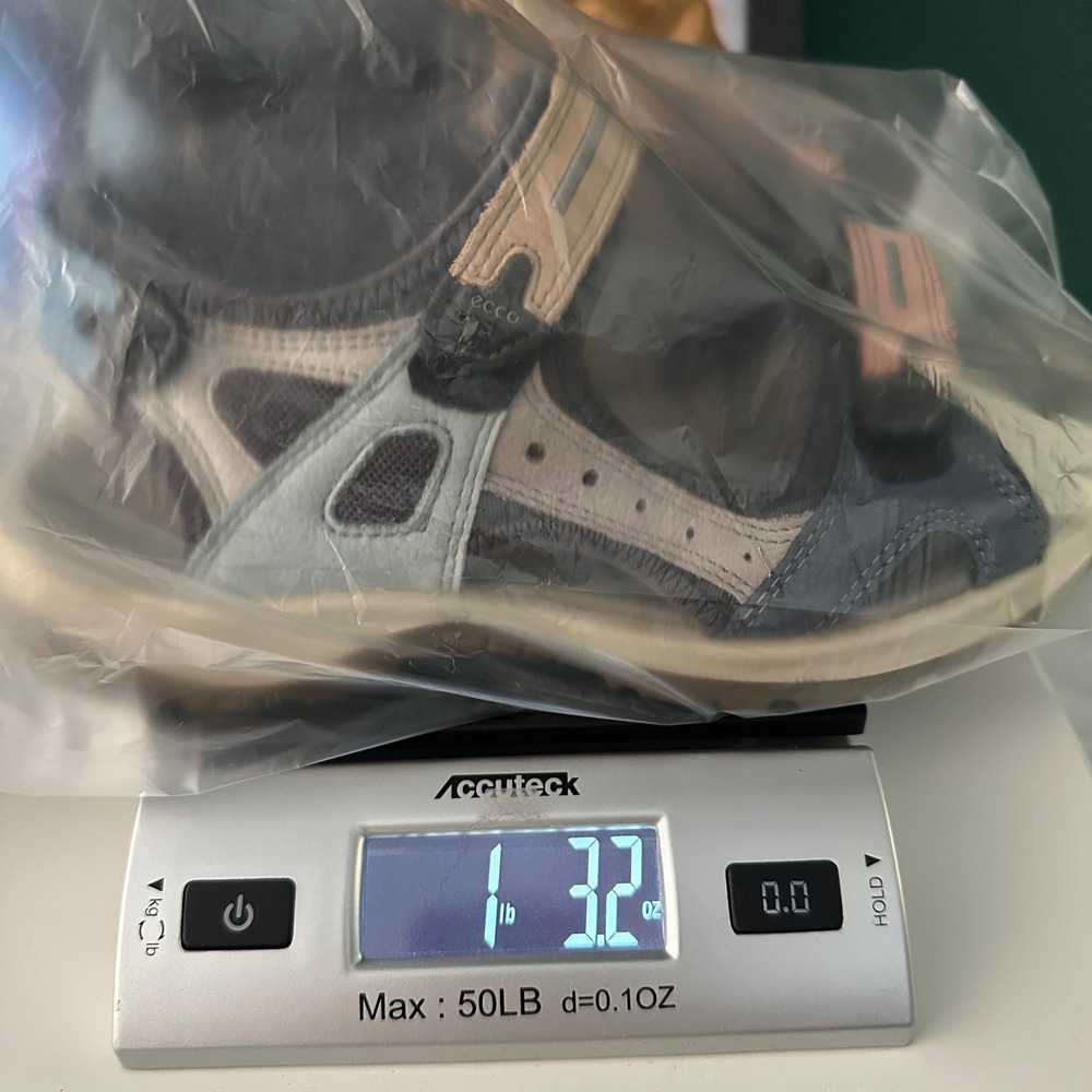 ECCO Yucatan Sport Sandals 39 8.5 Hiking Walking Gorpcore Comfort Travel Granola - Picture 10 of 10